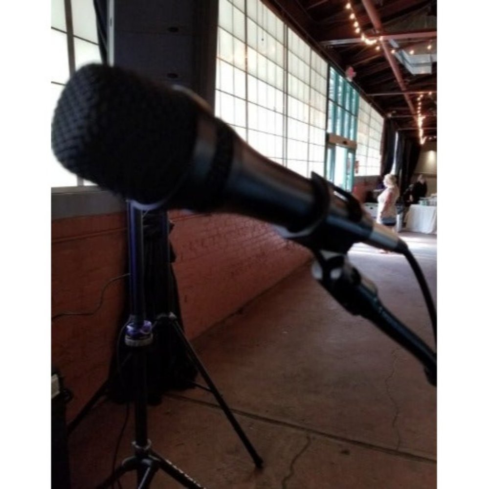 ON55 Wired Microphone for Singing - Mic Clips, Metal Female, ON/Off Switch